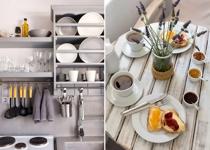 Apartament Blue Waves & - To Kyma Drios